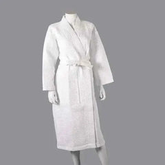 Unisex Lightweight Textured Waffle Robe Adomoo
