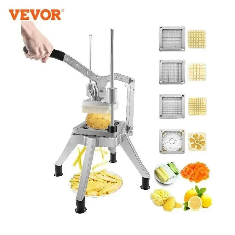 VEVOR Commercial Vegetable Chopper with 4 Blades Adomoo