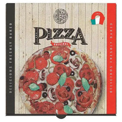 Viva 9inch White Full Colour Pizza Boxes 100 Pack  Adomoo