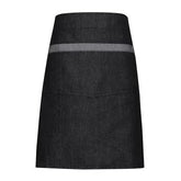 Waist Apron Contrast Denim Waist Apron Adomoo