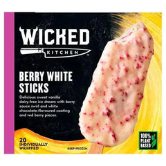 Wicked Kitchen Berry White Sticks 20 x 76g  (Case of 20)  Adomoo