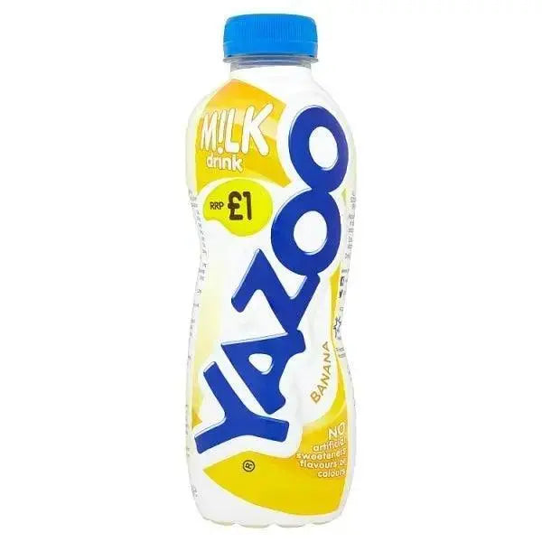 Yazoo Banana Milk Drink 400ml (Case of 10)  Adomoo