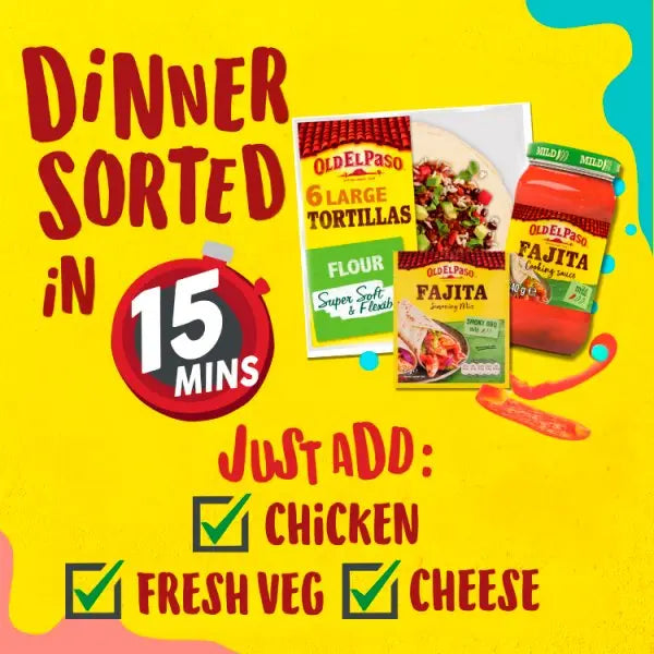 Old El Paso Smoky BBQ Fajita Seasoning Spice Mx 35g (Case of 24)  Adomoo