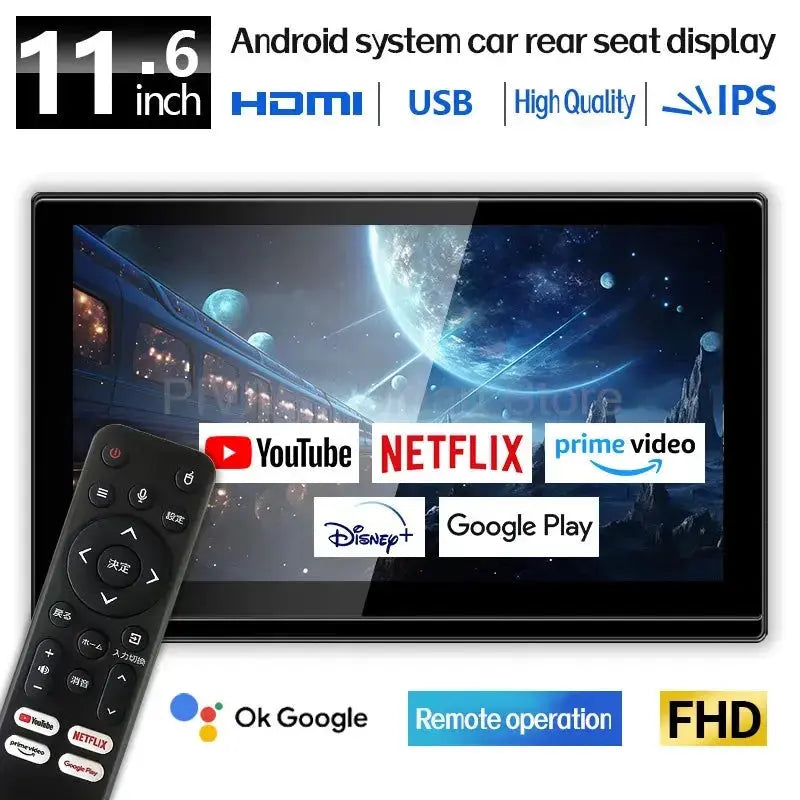 11.6 Inch Portable Mini Digital TV with HDMI and WIFI for Home and Outdoor Use  Adomoo