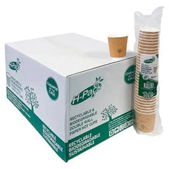 12oz Eco DoubleWall Kraft Paper Cup - Honesty Sales U.K