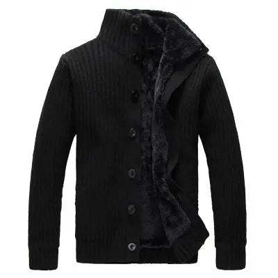 Sweater Men Coats Winter Warm Shirt Thick Jacket  Adomoo