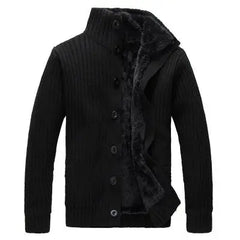 Sweater Men Coats Winter Warm Shirt Thick Jacket  Adomoo