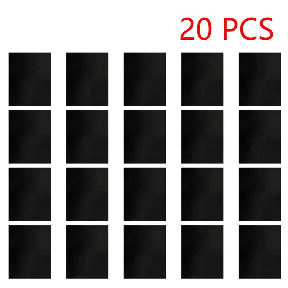 1–20Pcs Non-Stick BBQ Grill Mat – Reusable Heat-Resistant Outdoor Baking Sheet Pad for Barbecue, 40x50cm & 33x40cm  Adomoo