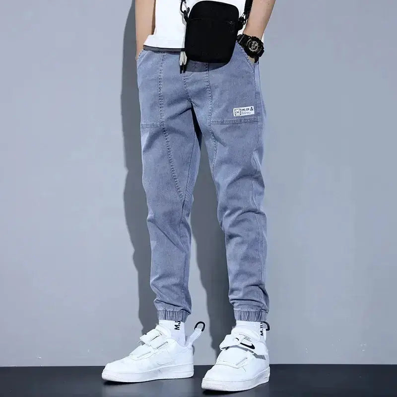 Men's Loose-Fit Jeans – Casual Trendy Harem Pants  Adomoo