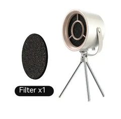 2024 New Portable Desktop Exhaust Fan Small Kitchen Hood Extractor Barbecue USB Charging Desktop Range Hoods Mini Suction Cooker Hood Kitchen Gadgets  Adomoo