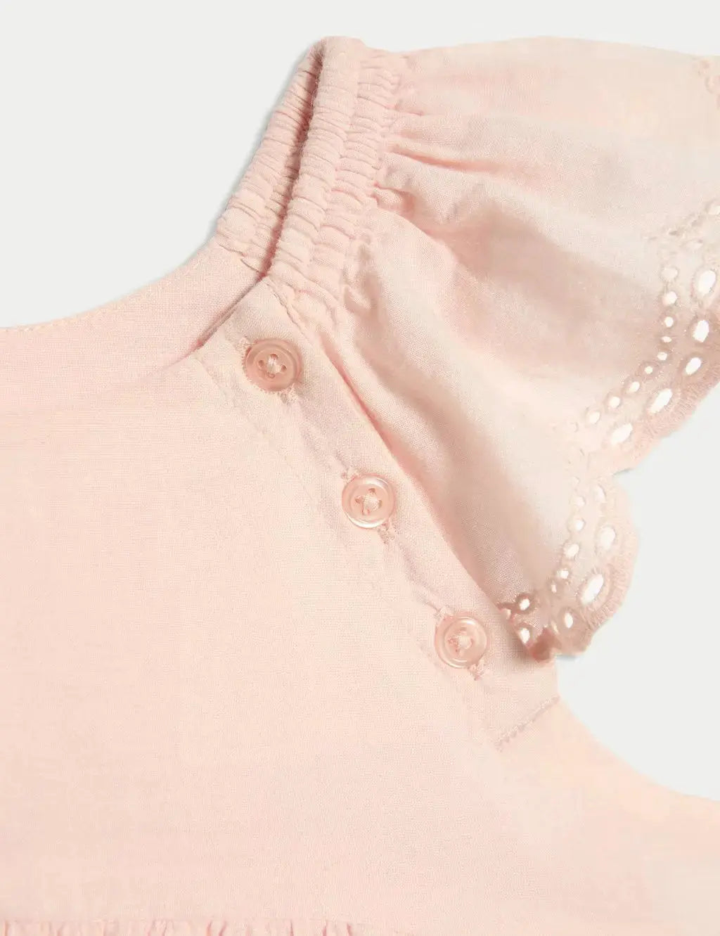 2pc Pure Cotton Broderie Outfit (0 Mths-3 Yrs)  Adomoo