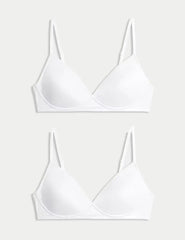 2pk Non Wired First Bras AA-D  Adomoo