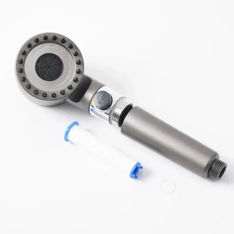3 Modes High Pressure Portable , Filter, Rainfall Faucet Showerhead  Adomoo