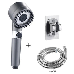 3 Modes High Pressure Portable , Filter, Rainfall Faucet Showerhead - Honesty Sales U.K