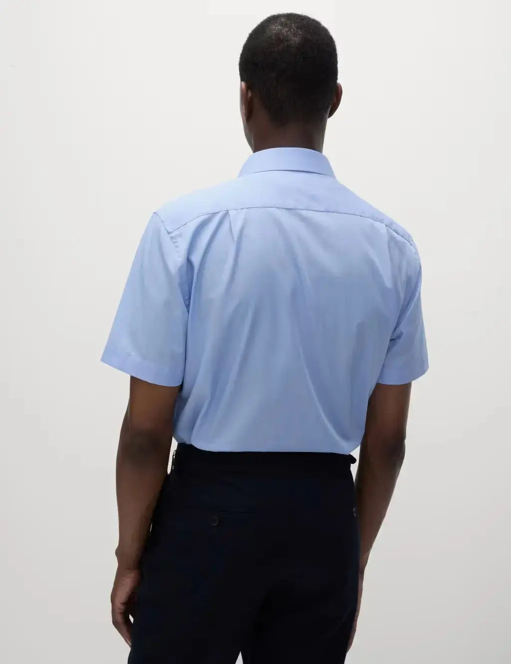 3pk Regular Fit Easy Iron Short Sleeve Shirts  Adomoo