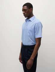 3pk Regular Fit Easy Iron Short Sleeve Shirts  Adomoo