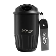 410ml Ceramic Lined Thermos Coffee Cup – Double Wall Stainless Steel Vacuum Insulated Thermal Mug Tumbler Gift  Adomoo