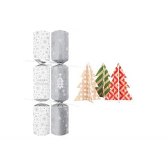 50 x 10" Eco Silver Tree Catering Cracker - Honesty Sales U.K