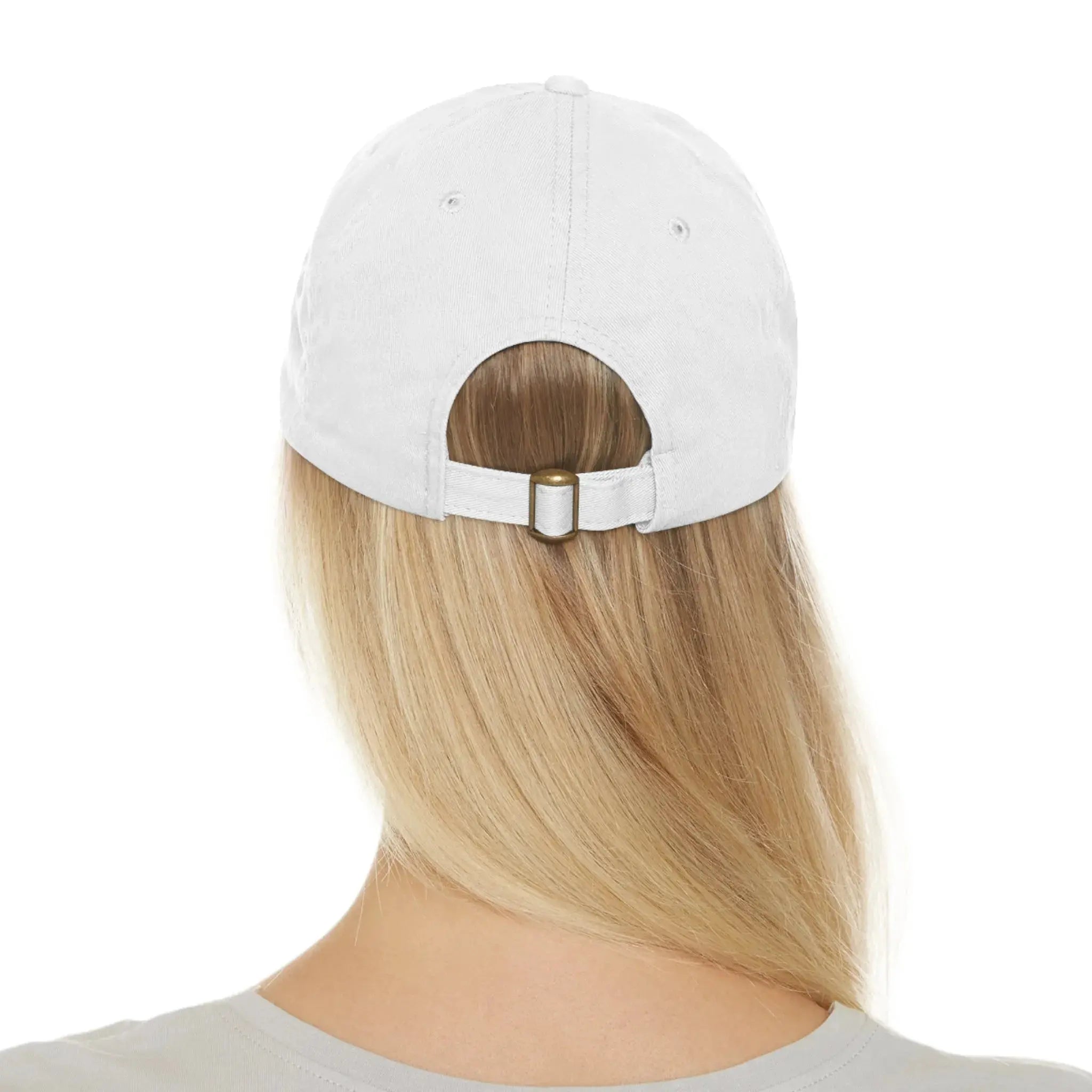 Dad Honesty Sales Hat with Leather Patch (Rectangle)  Adomoo