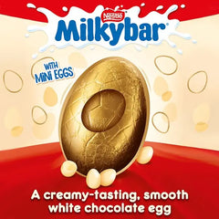 Milkybar White Chocolate Giant Easter Egg 230g (Case of 4)  Adomoo