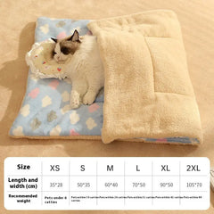 Warm Cat Mat Sleeping Blanket Stepping On Milk Cushion  Adomoo