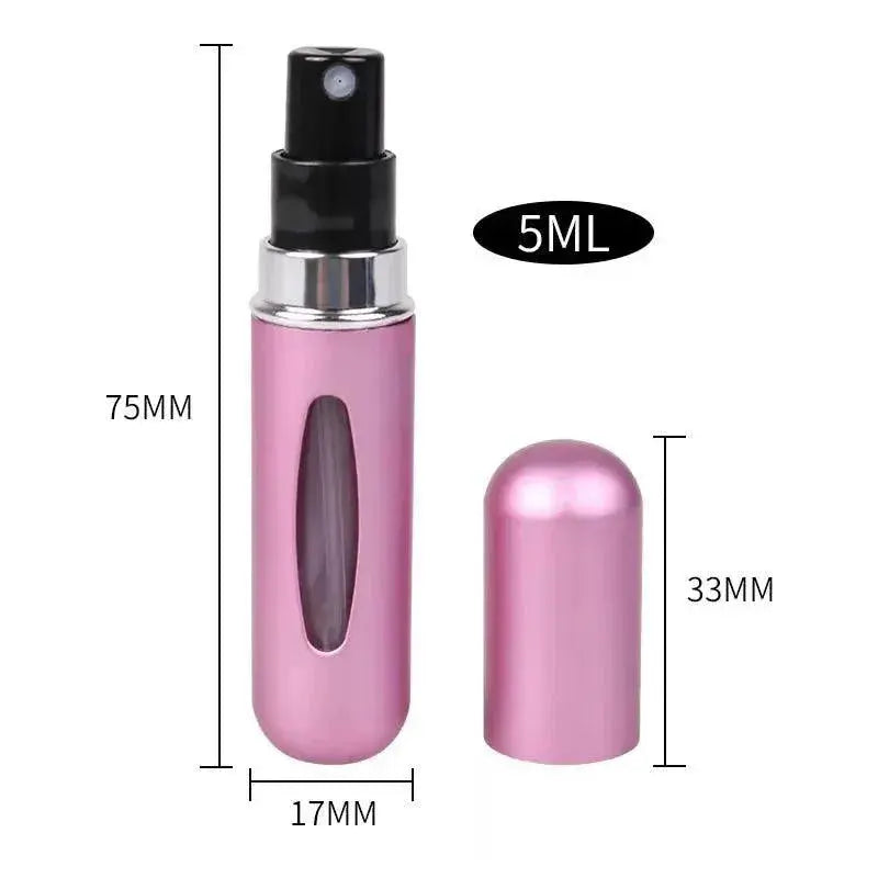 5ml Perfume Refill Bottle Portable Mini Refillable Spray Jar  Adomoo