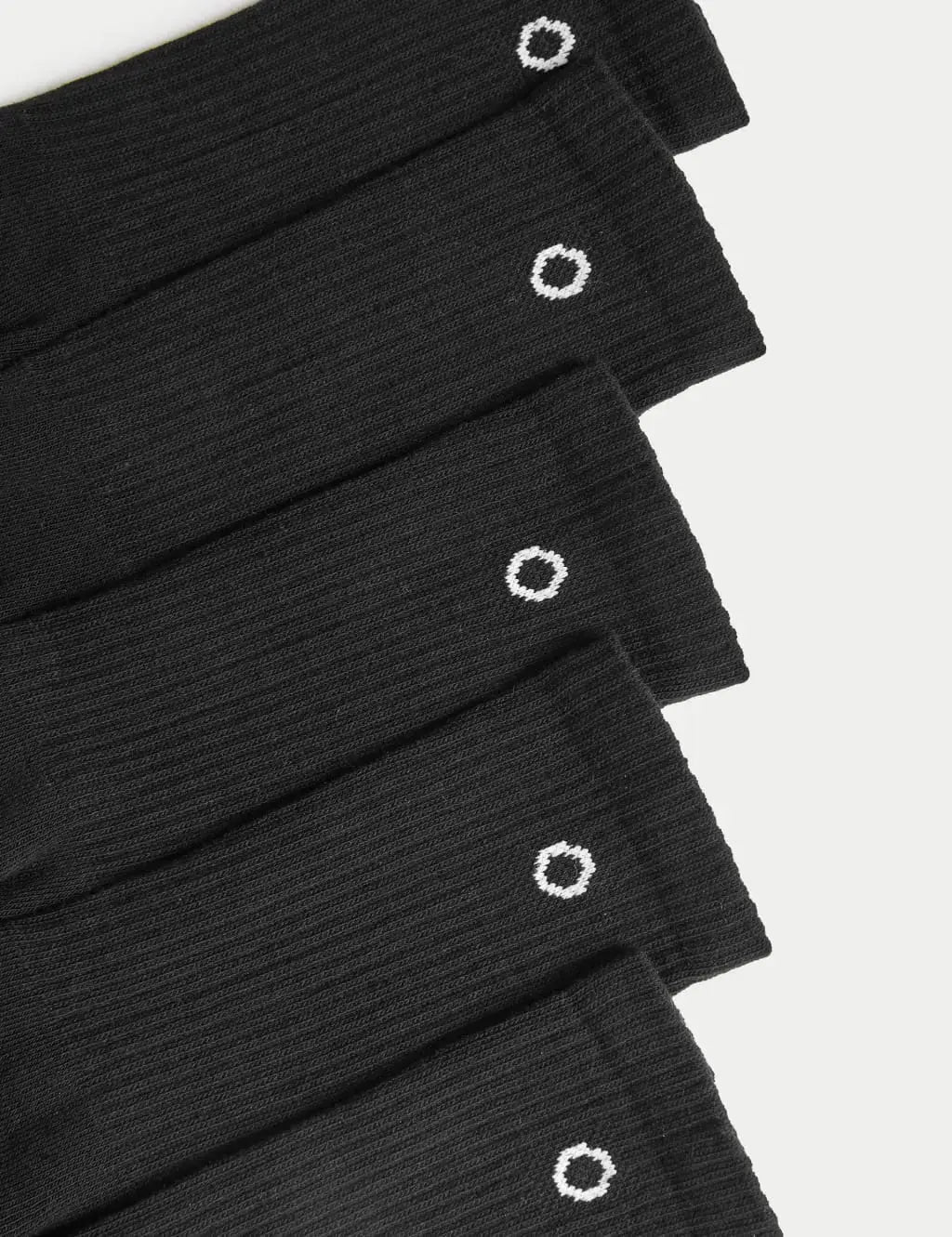 5pk Cotton Rich Cushioned Crew Socks  Adomoo