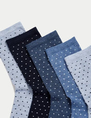 5pk Seamless Toes Ankle High Socks  Adomoo
