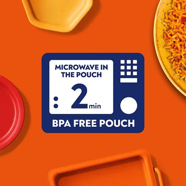 Bens Original Spicy Mexican Microwave Rice 220g (Case of 6)  Adomoo