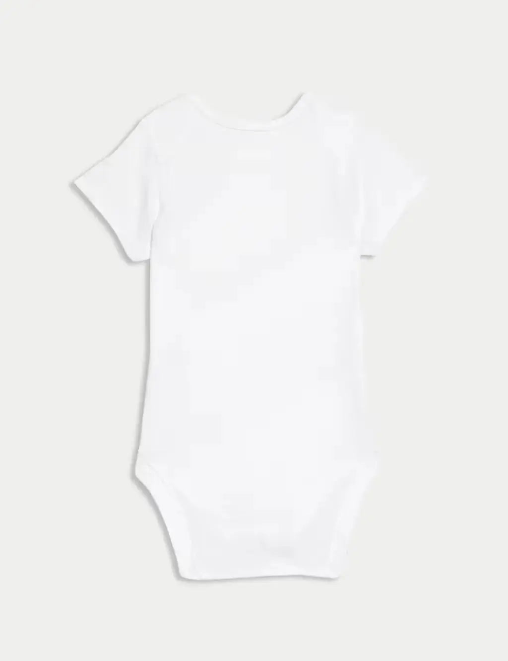 7pk Pure Cotton Short Sleeve Bodysuits (5lbs-3 Yrs)  Adomoo