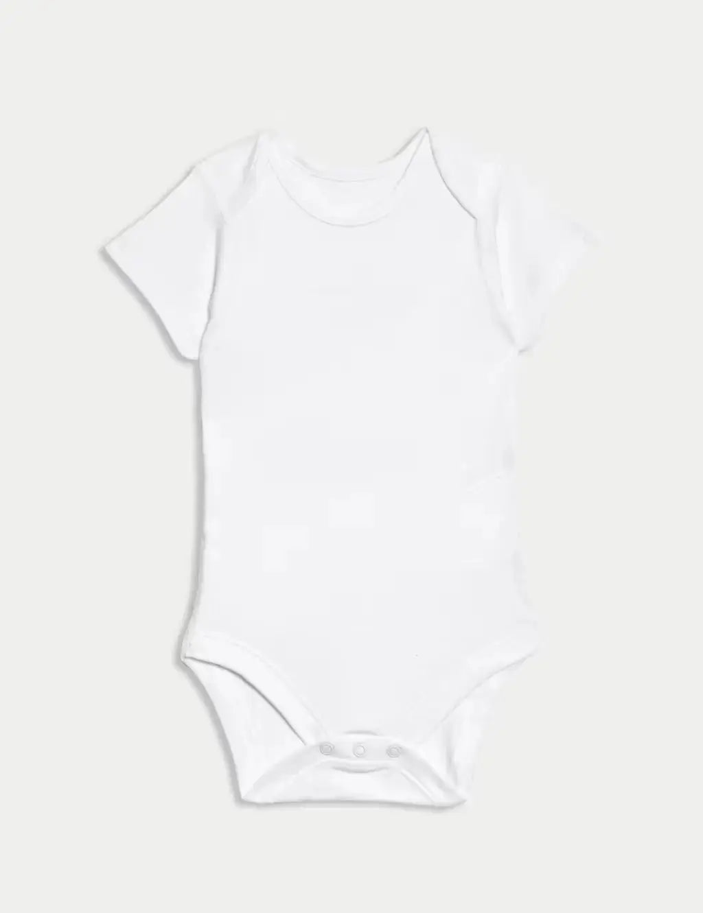 7pk Pure Cotton Short Sleeve Bodysuits (5lbs-3 Yrs)  Adomoo