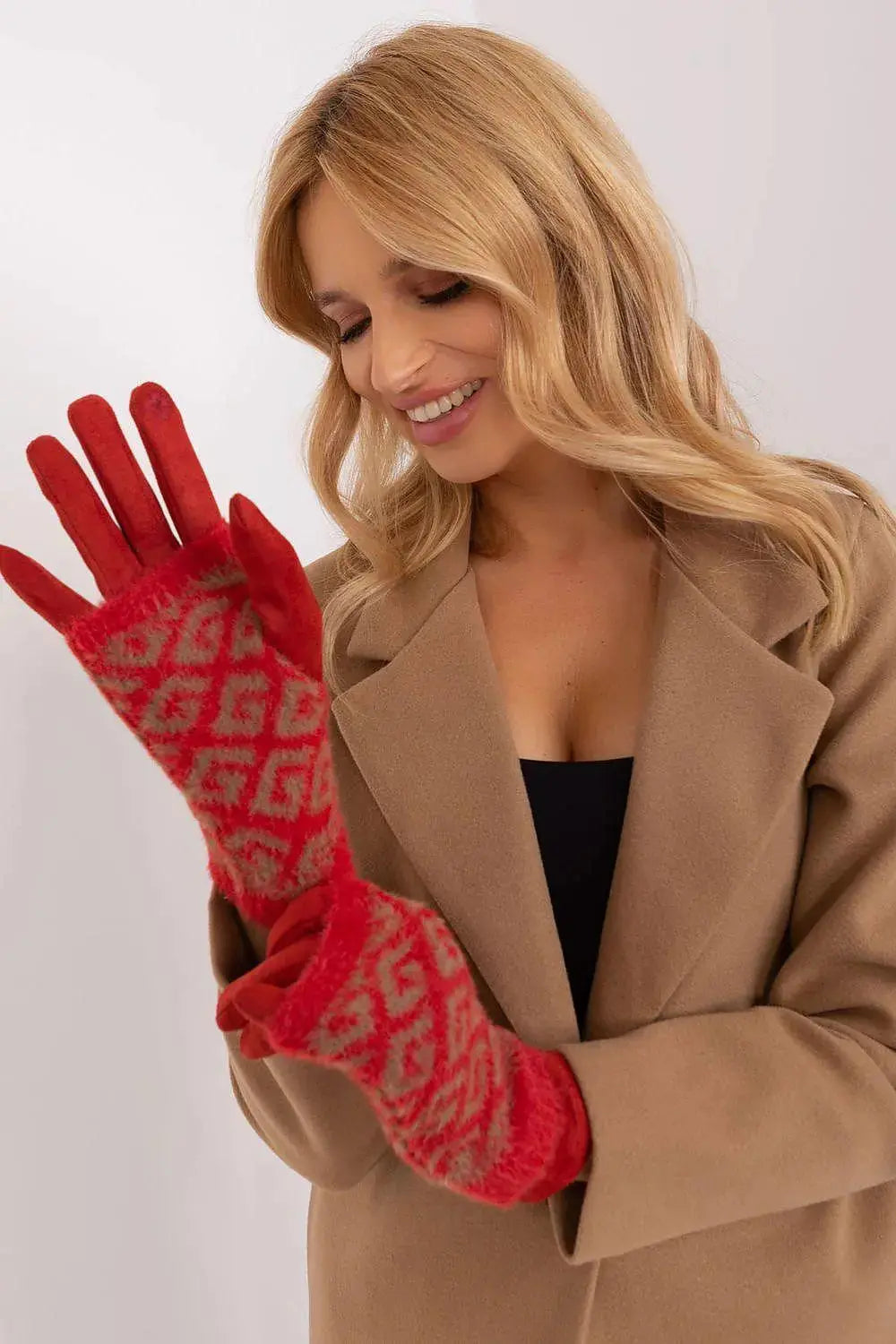AT Women's Smooth Touchscreen Gloves with Removable Knit Lining  Adomoo
