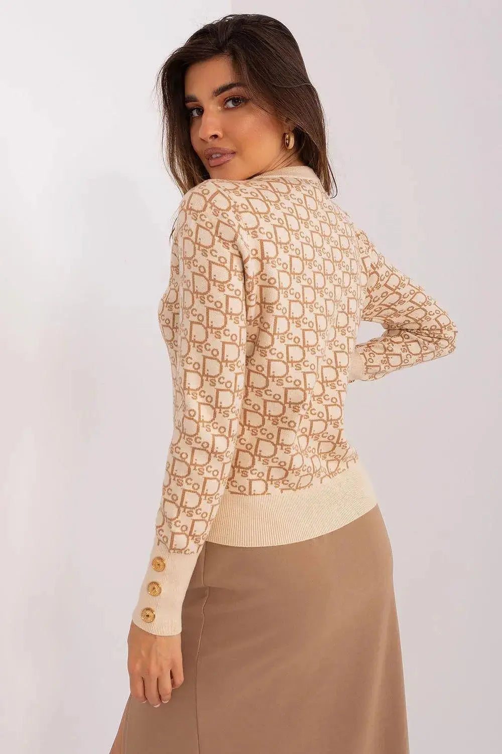 AT elegant touch unique sweater  Adomoo