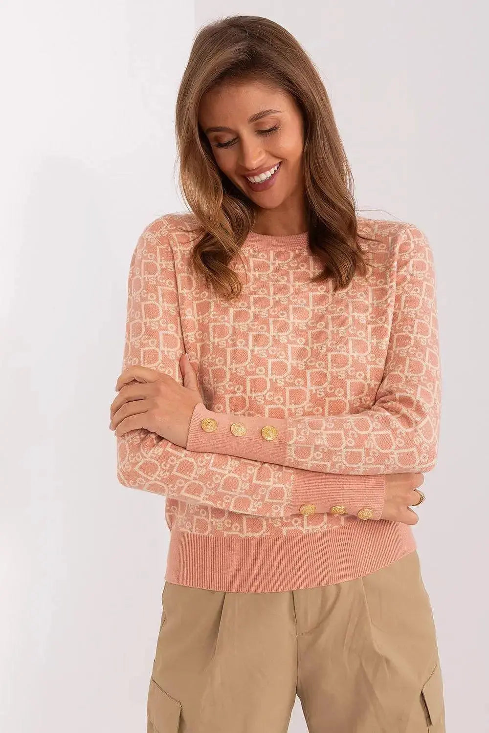 AT elegant touch unique sweater  Adomoo