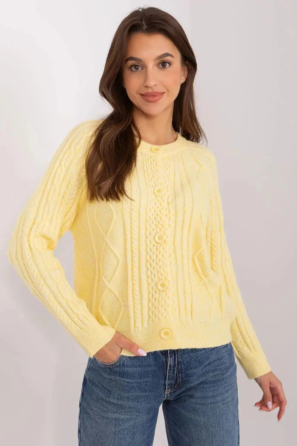 AT fabric texture womens sweater  Adomoo
