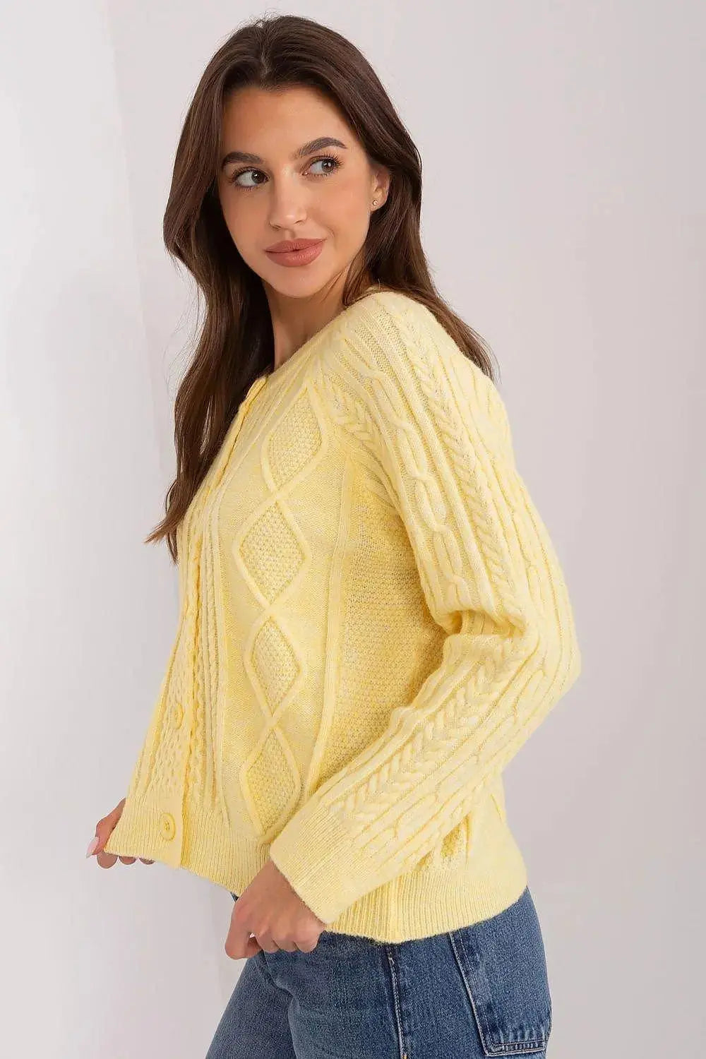 AT fabric texture womens sweater  Adomoo