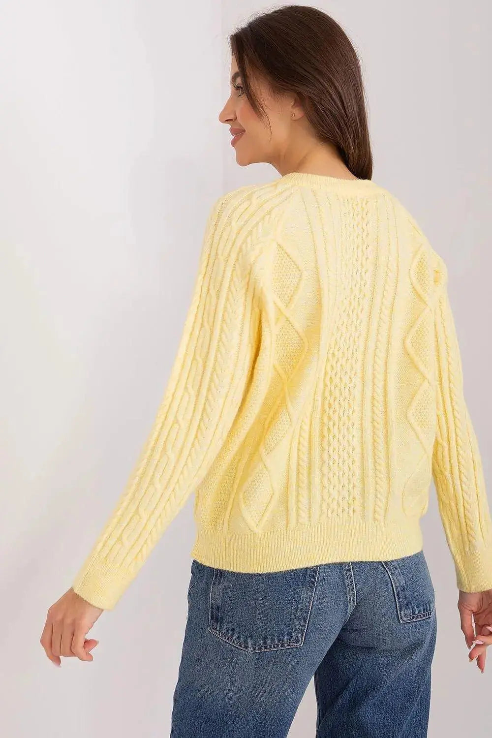 AT fabric texture womens sweater  Adomoo