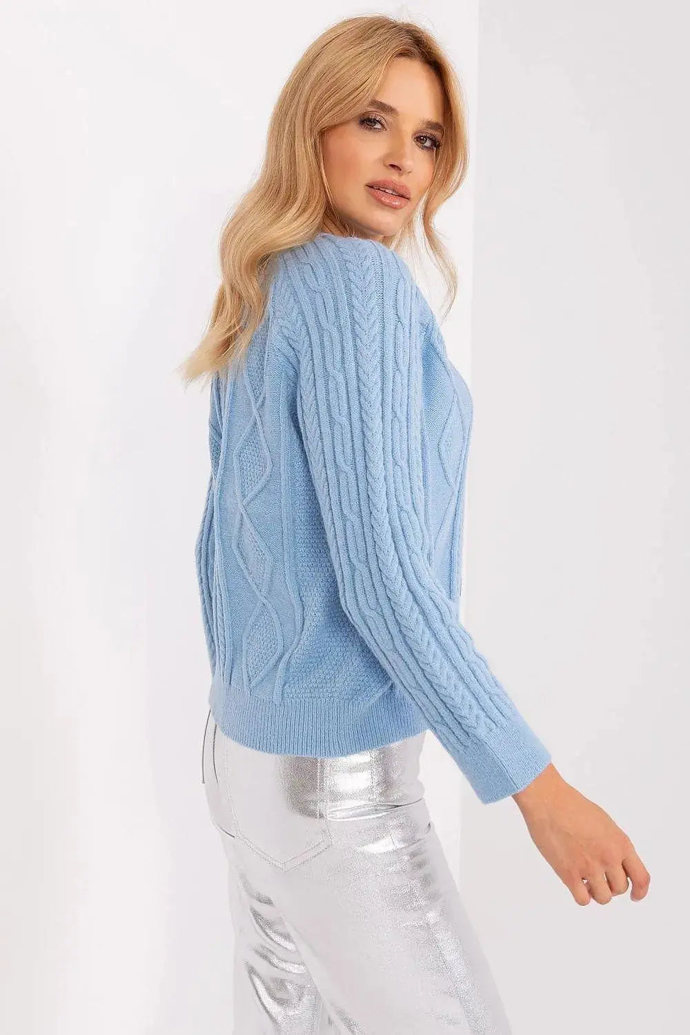AT fabric texture womens sweater  Adomoo