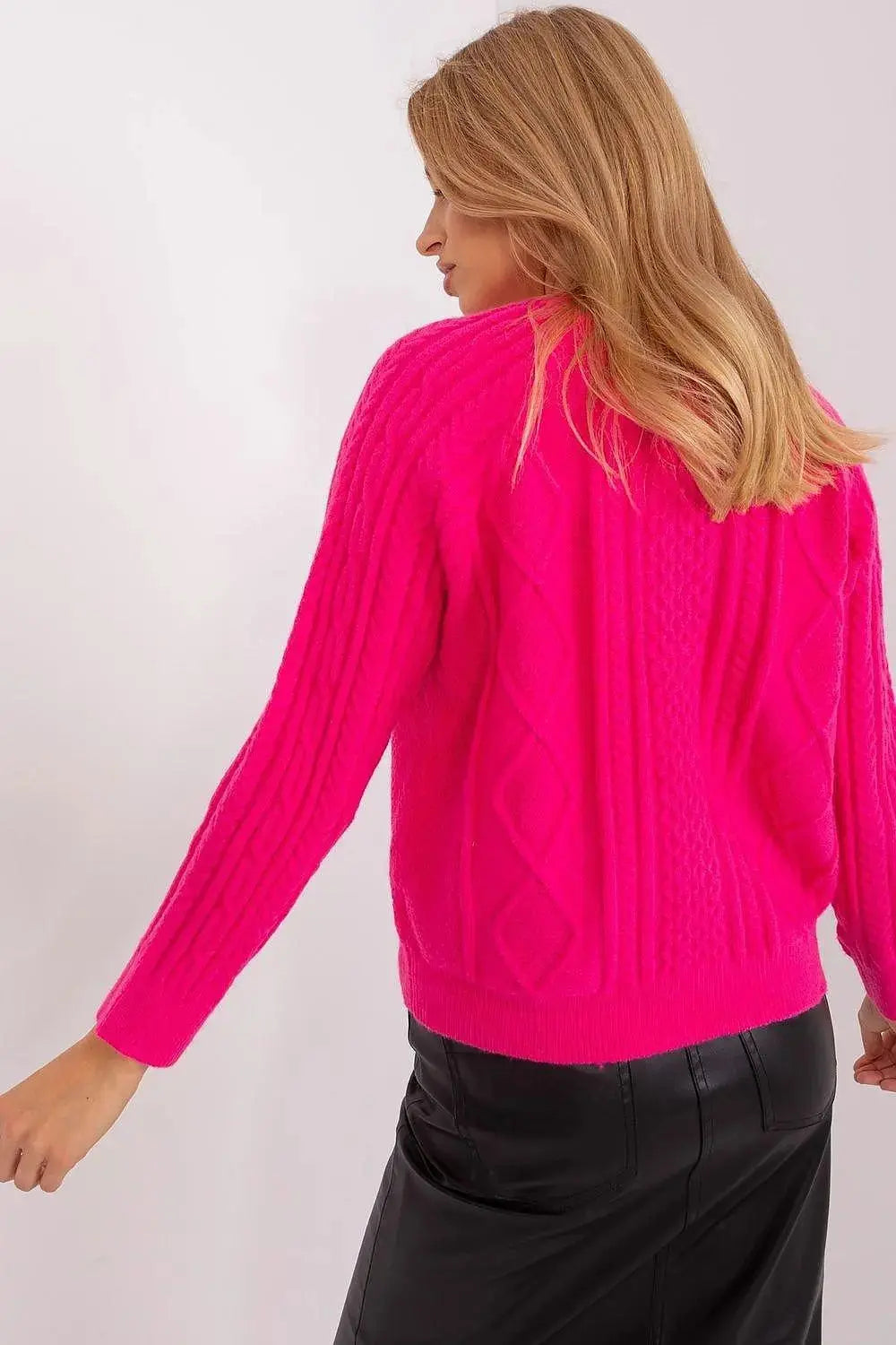 AT fabric texture womens sweater  Adomoo