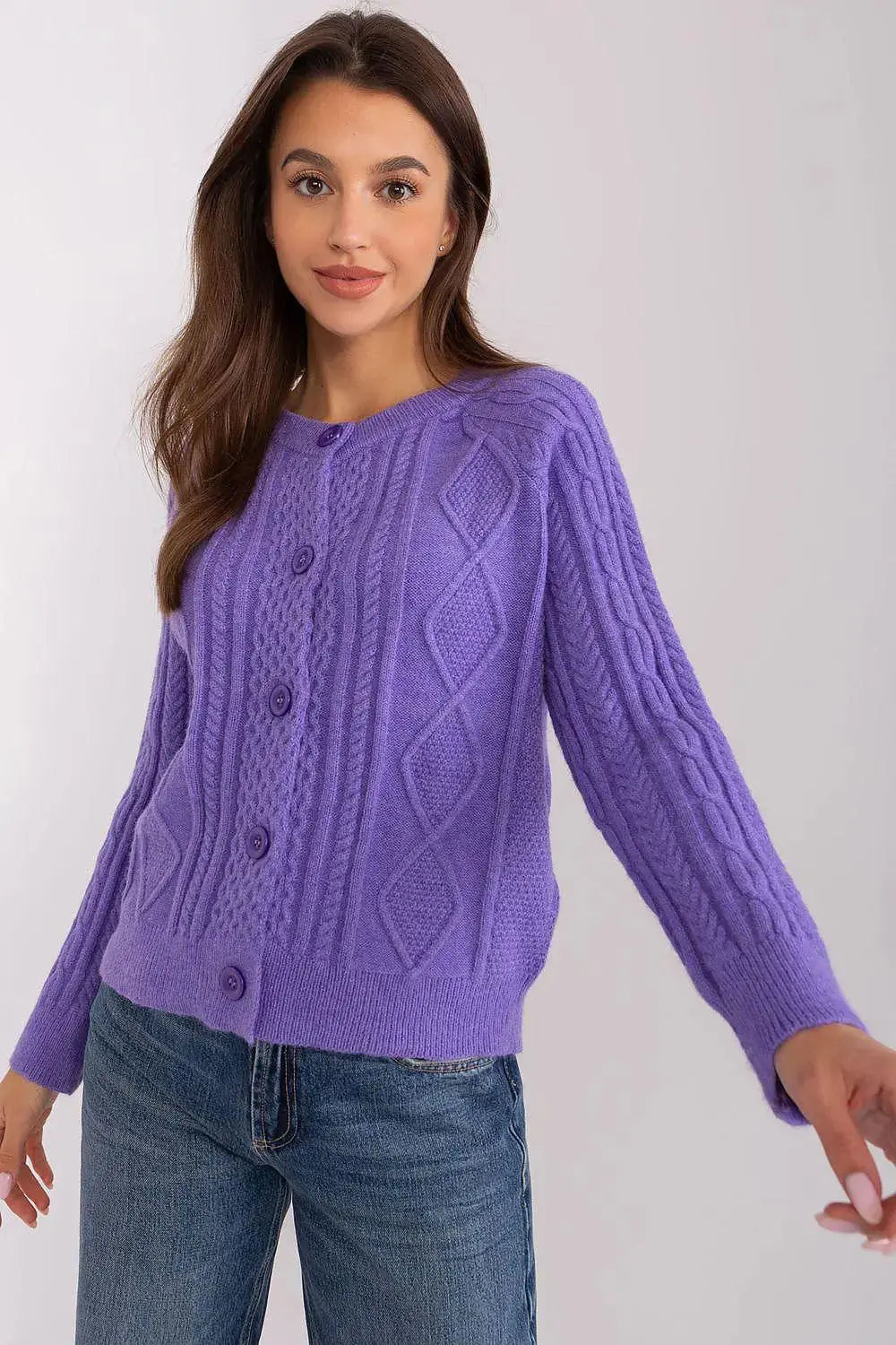 AT fabric texture womens sweater  Adomoo