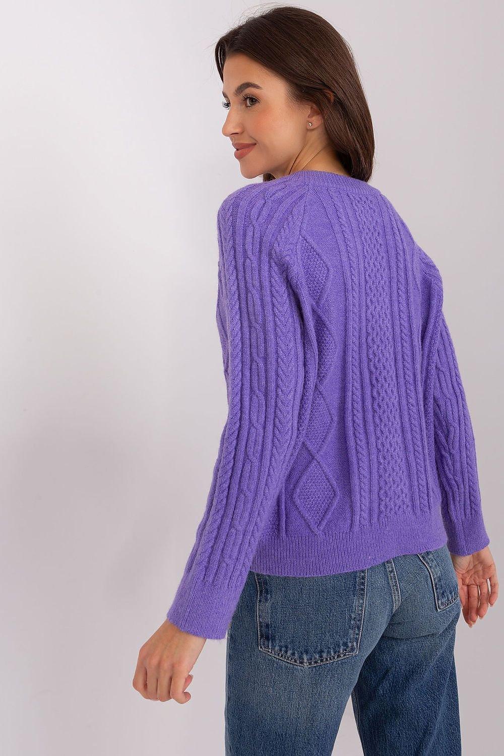 AT fabric texture womens sweater  Adomoo
