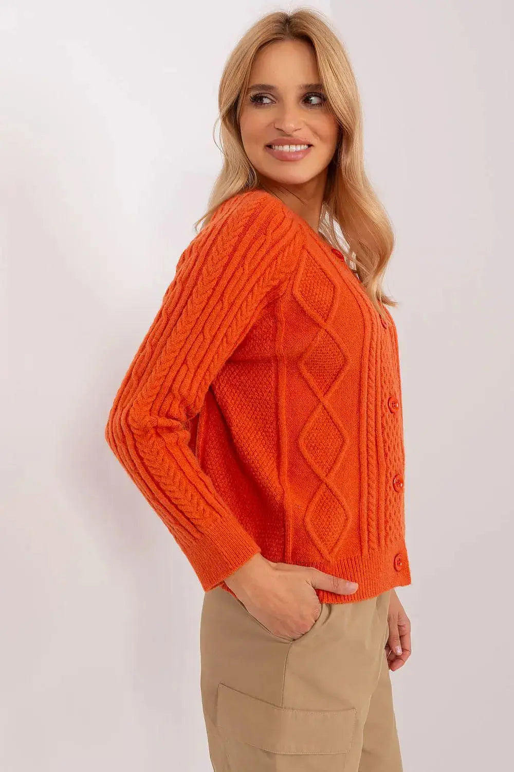 AT fabric texture womens sweater  Adomoo