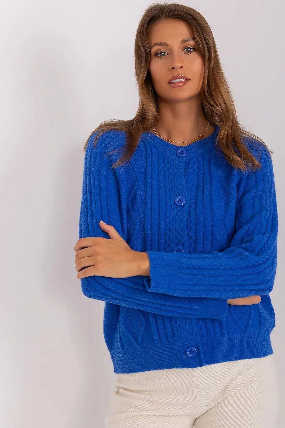 AT fabric texture womens sweater  Adomoo