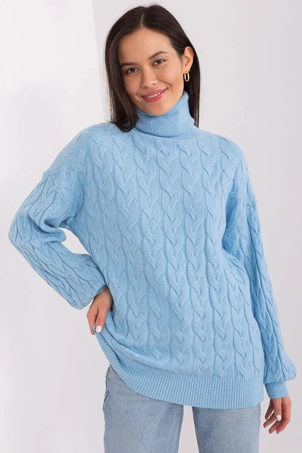 AT long sleeve turtleneck sweater  Adomoo