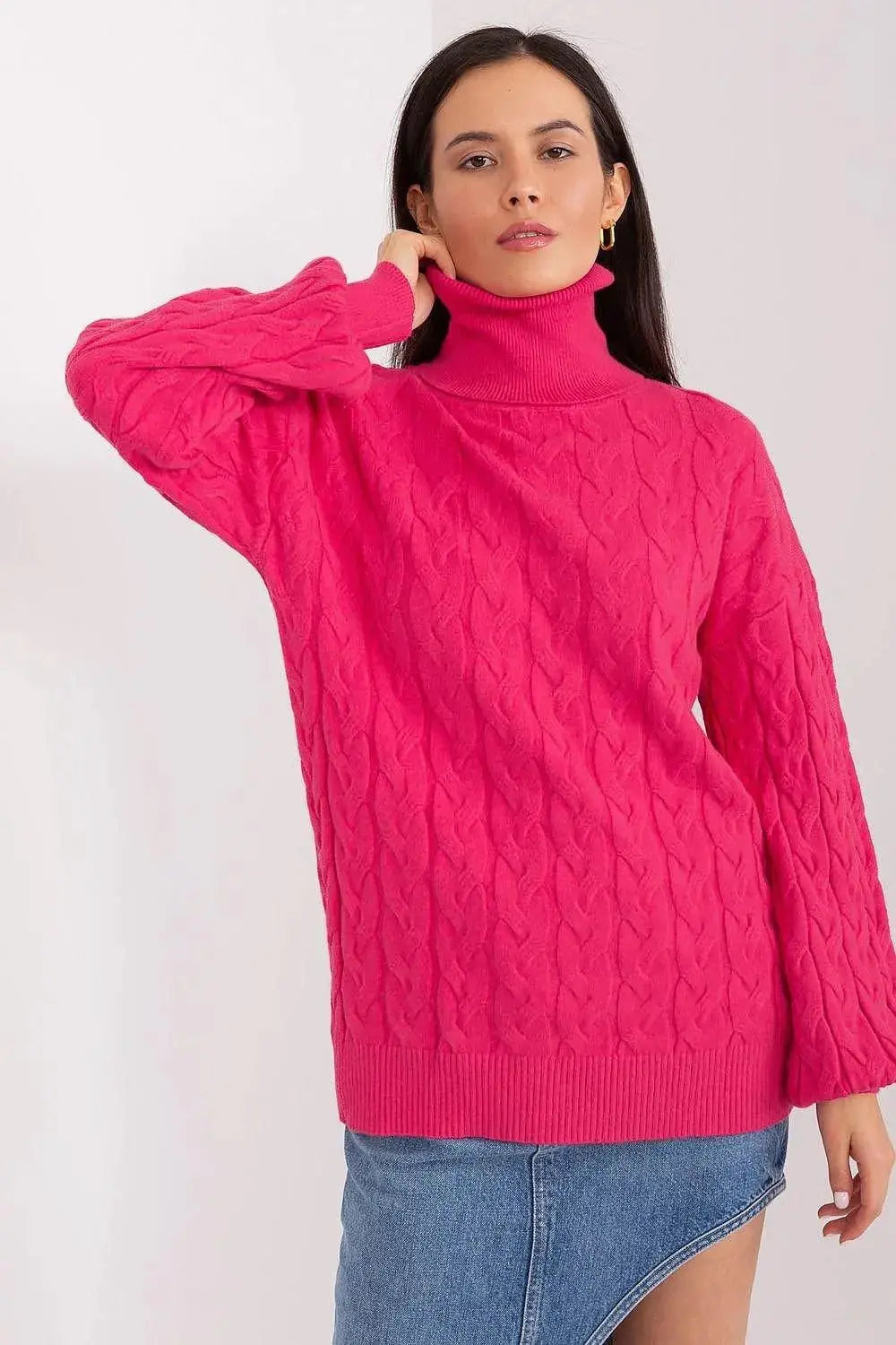 AT long sleeve turtleneck sweater  Adomoo