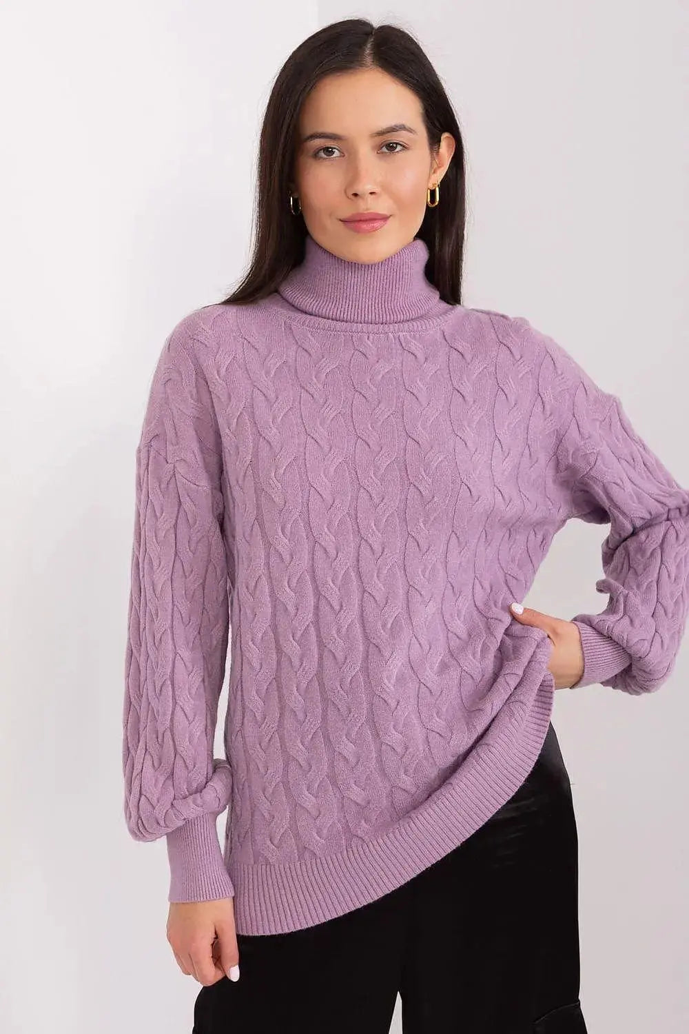 AT long sleeve turtleneck sweater  Adomoo