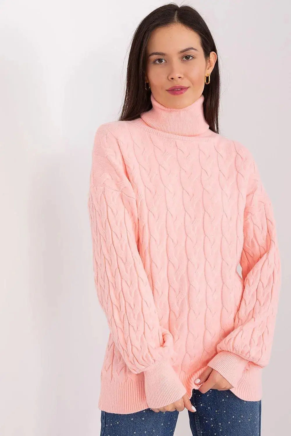 AT long sleeve turtleneck sweater  Adomoo