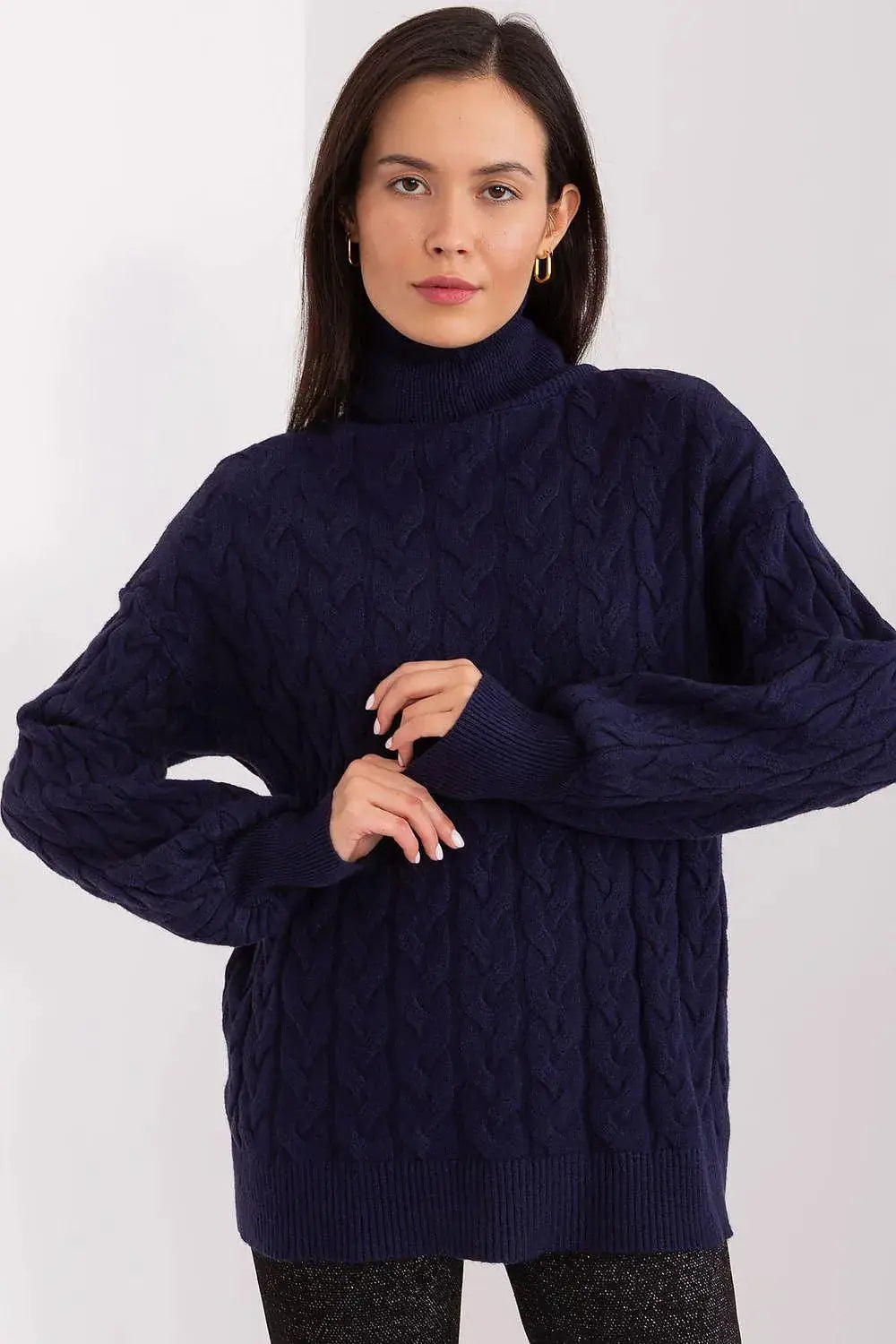 AT long sleeve turtleneck sweater  Adomoo