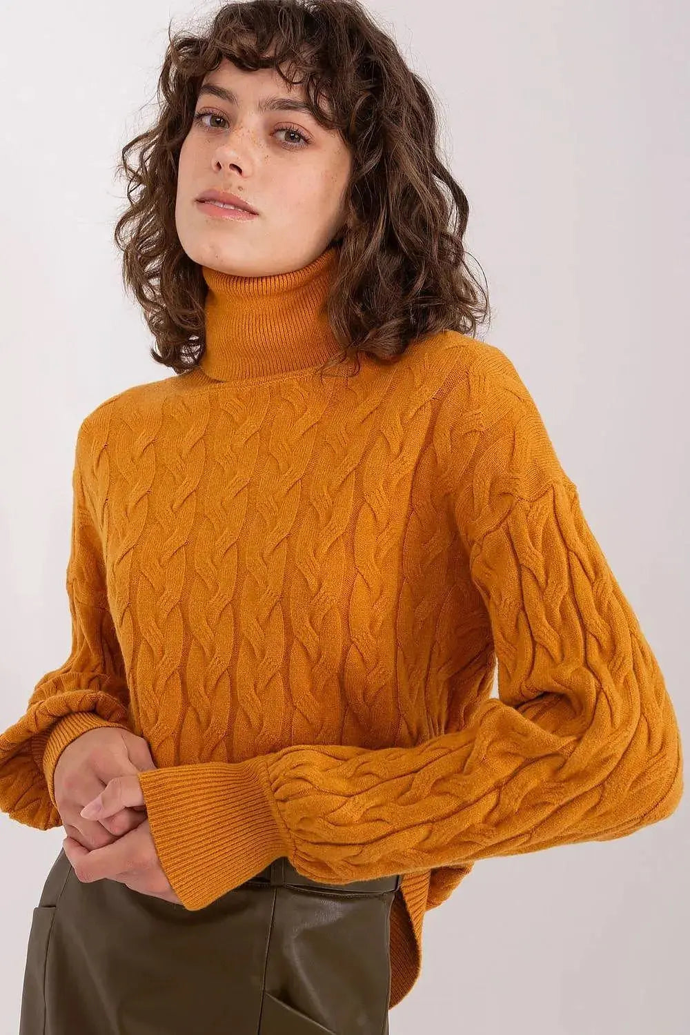 AT long sleeve turtleneck sweater  Adomoo