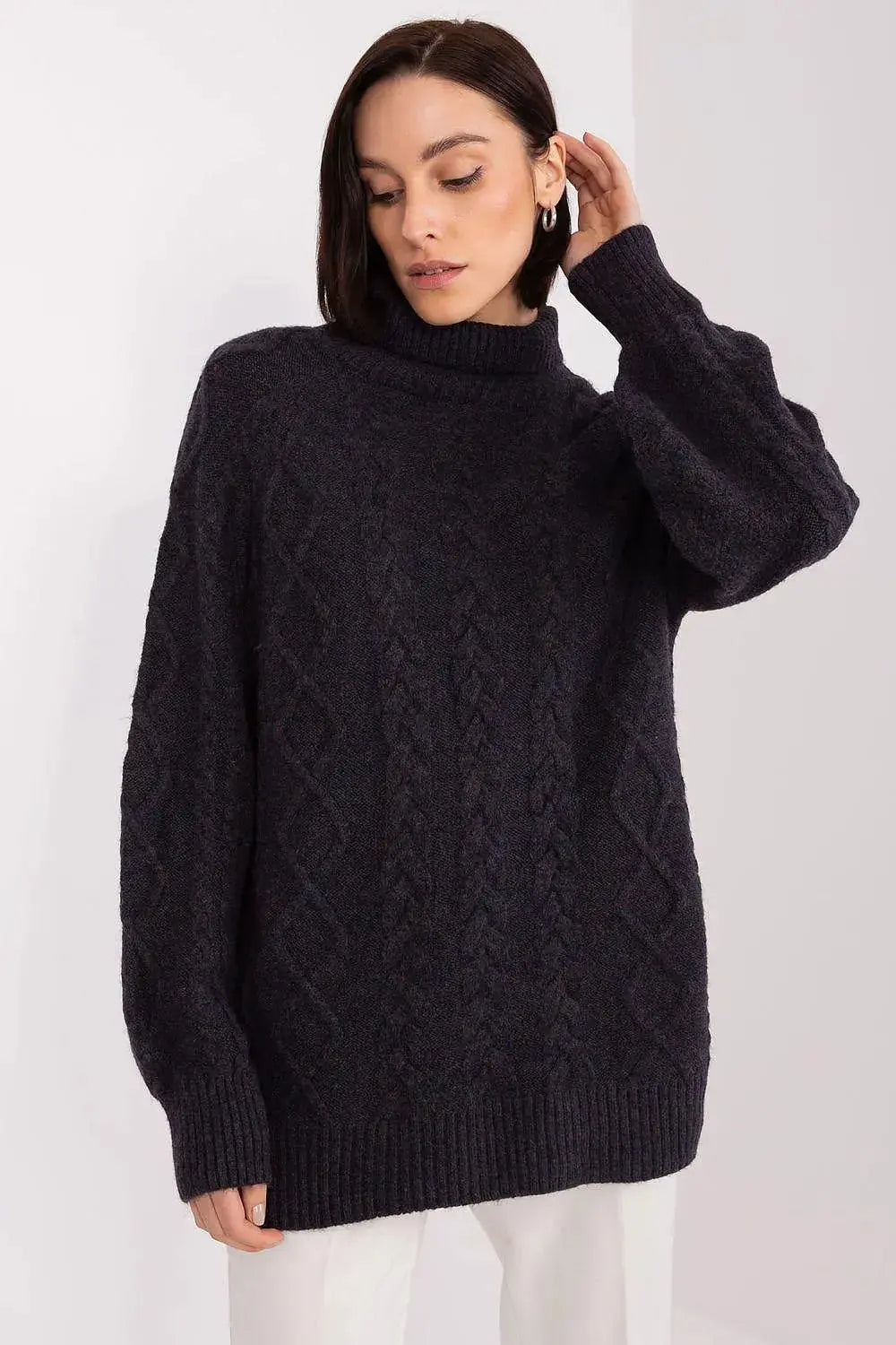 AT touch acrylic womens sweater  Adomoo